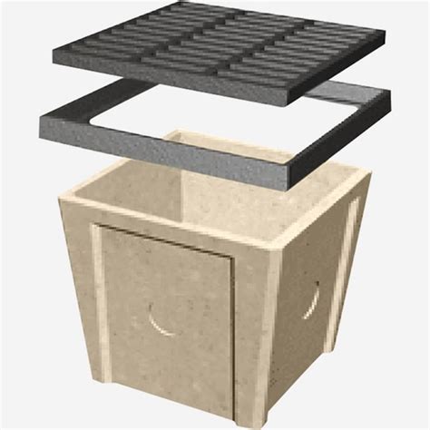 metal sump box|container for sump pump.